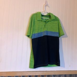 Green,blue,and light blue and silky 14/16 size